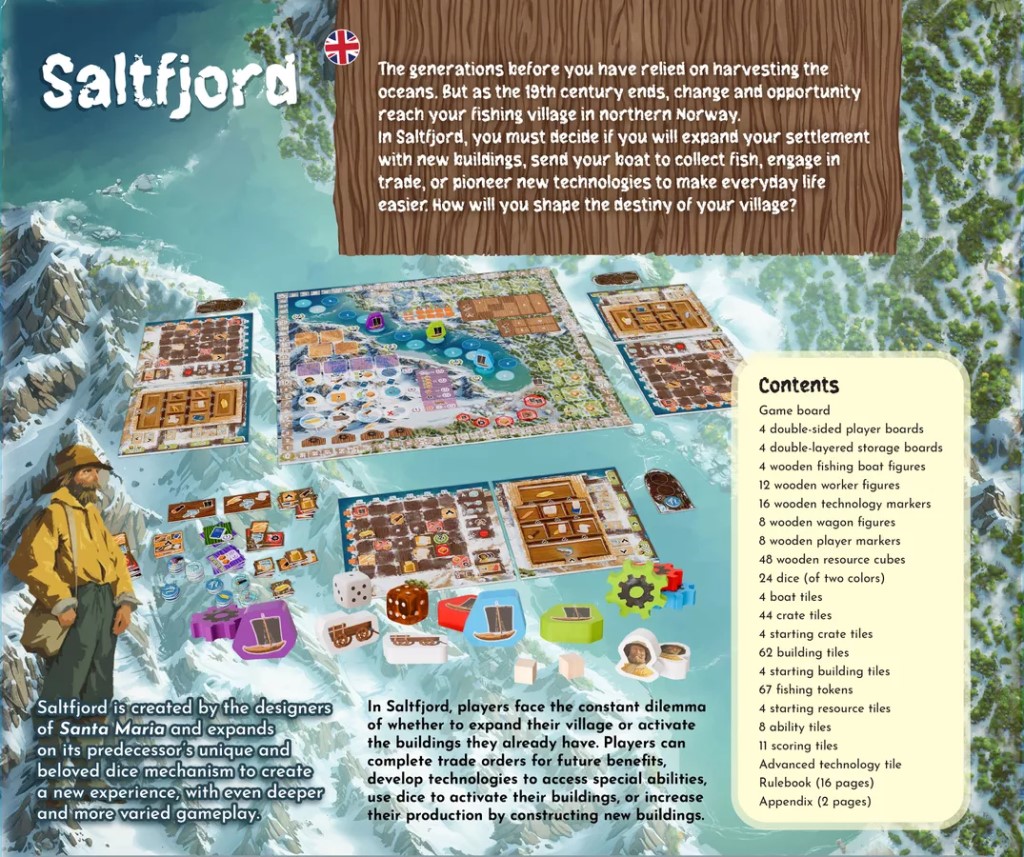 Saltfjord - Bordspel