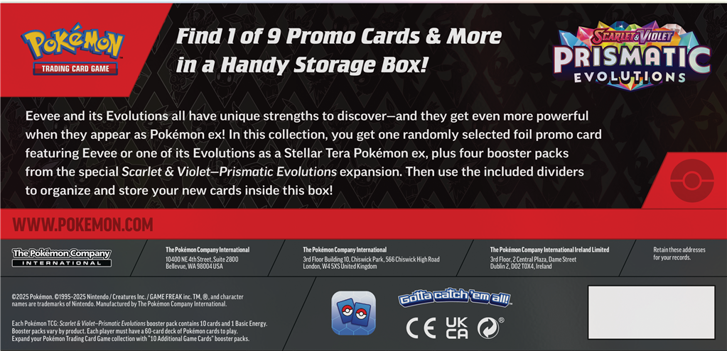 Pokemon: Prismatic Evolutions - Surprise Box