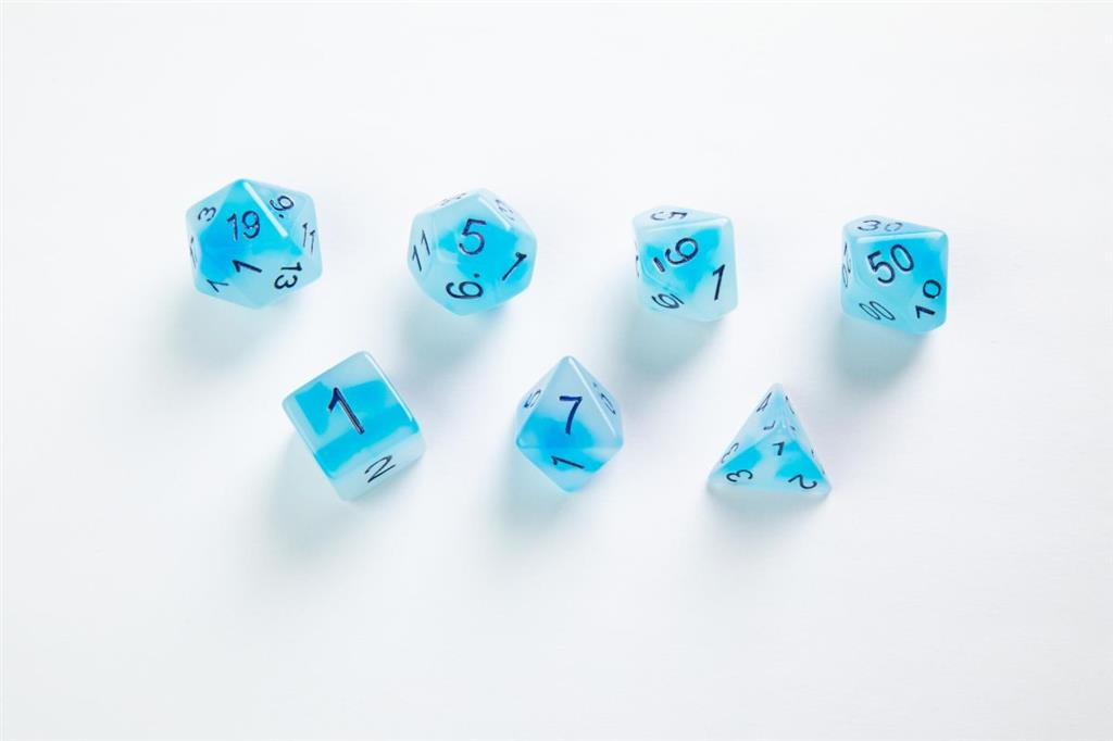 Polydice Set Glow Series - Icy Crumbs