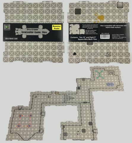 Dry Erase Dungeon Tiles: Wire Mesh Square Booster Pack