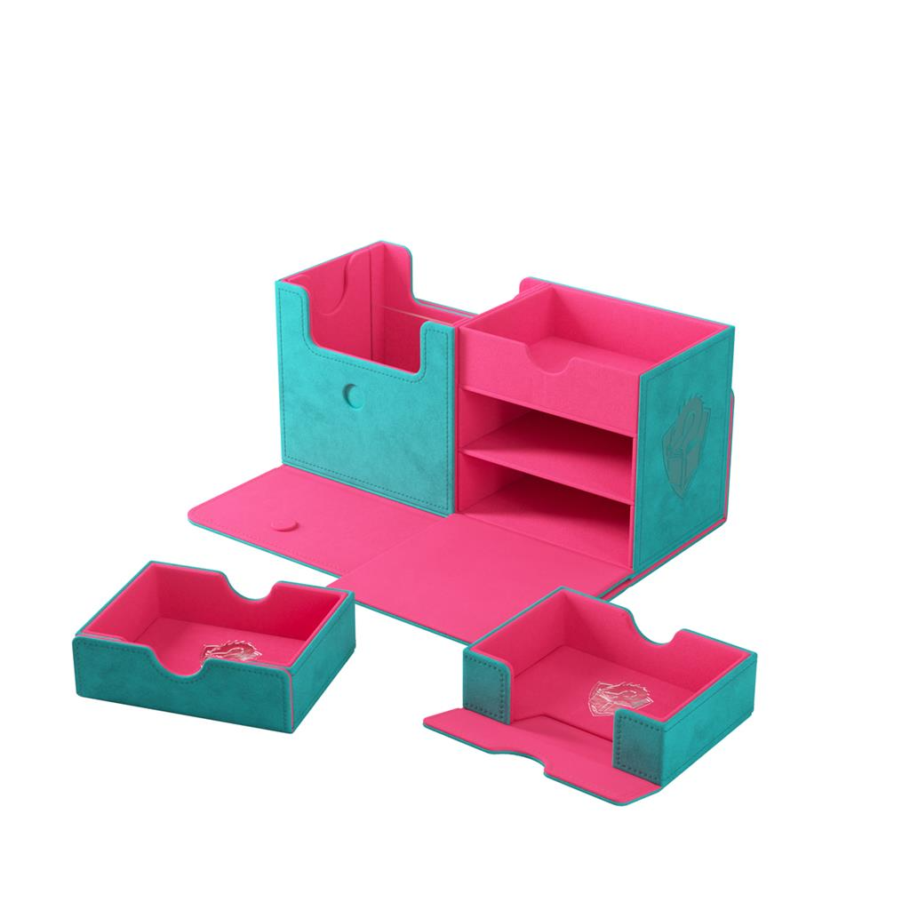 Deckbox: The Academic 133+ XL - Teal/Pink