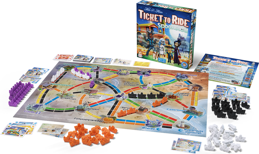 Ticket to Ride Spookstad