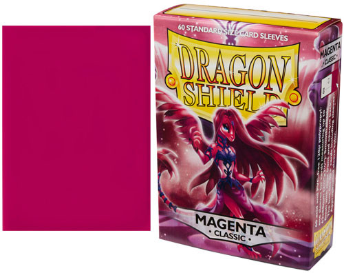 Dragon Shield Standard Classic Sleeves - Magenta (60)