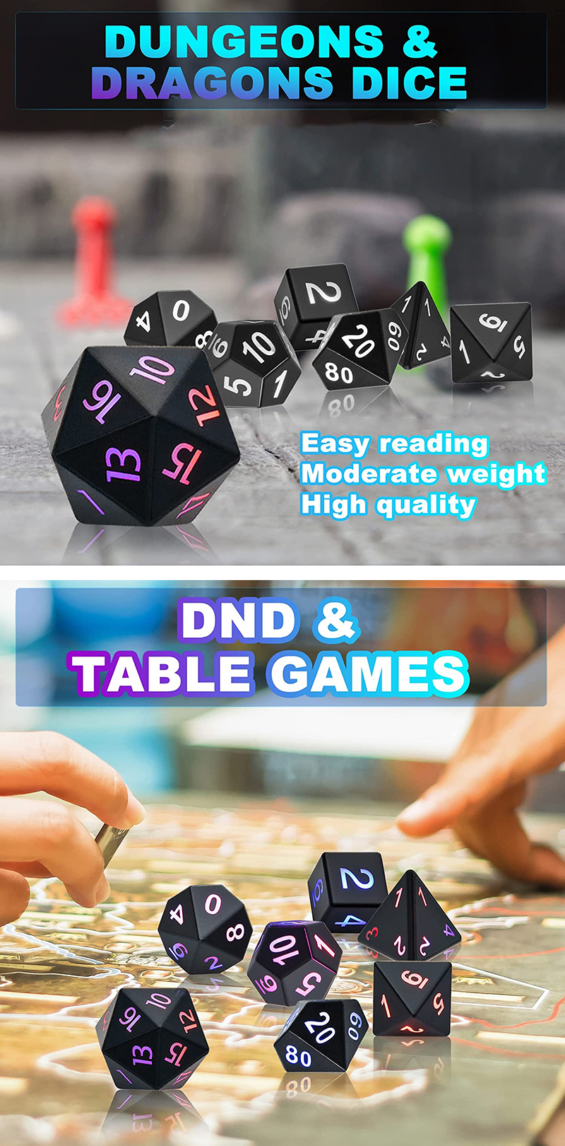 LED Dice Set - Standard