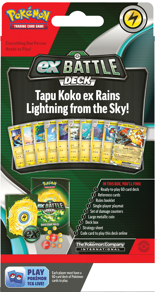 Pokemon EX Battle Deck - Tapu Koko