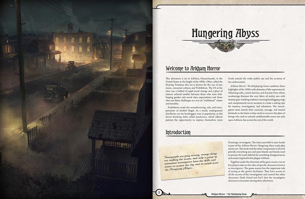 Arkham Horror: Hungering Abyss - RPG Starter Set