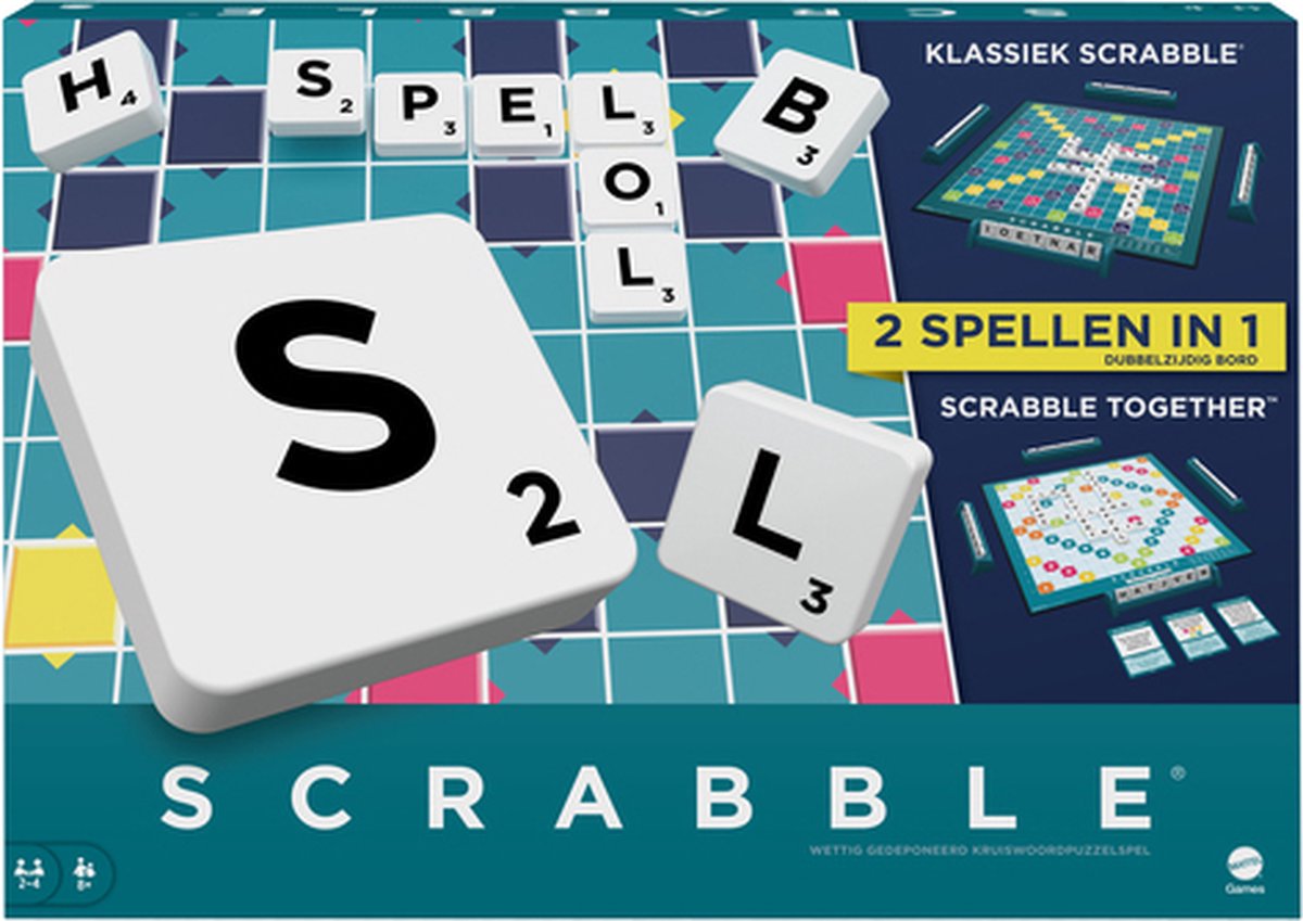 Scrabble Original (2 spellen in 1)