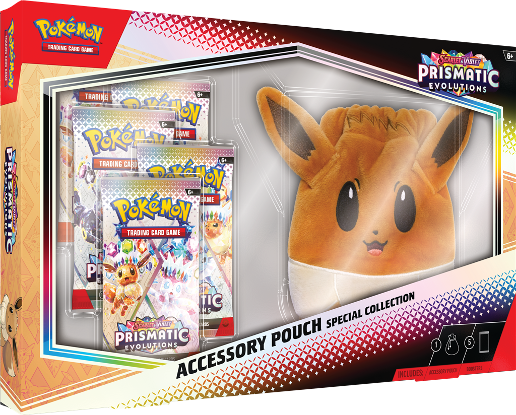 Pokemon: Prismatic Evolutions - Accs Pouch