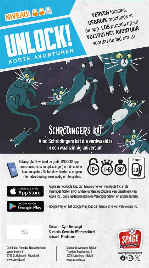 Unlock!: Korte Avonturen - Schrödinger's Kat