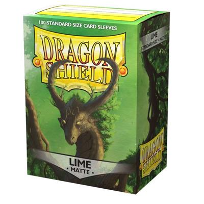 Dragon Shield - Standard Lime Matte (100)