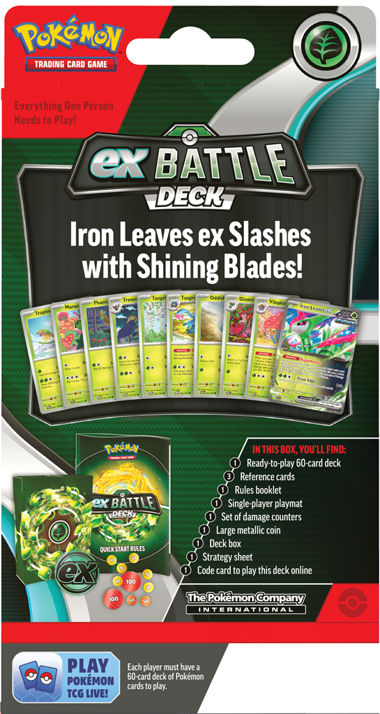 Pokemon EX Battle Deck - Iron Leaves