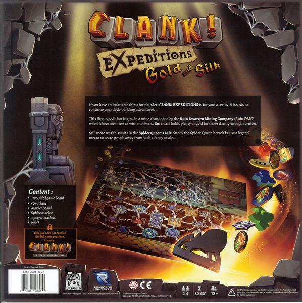 Clank! Expeditions: Gold and Silk