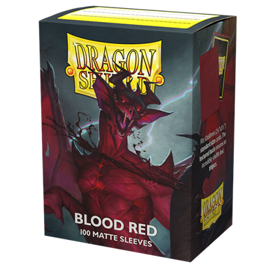 Dragon Shield - Standard: Blood Red Matte (100)