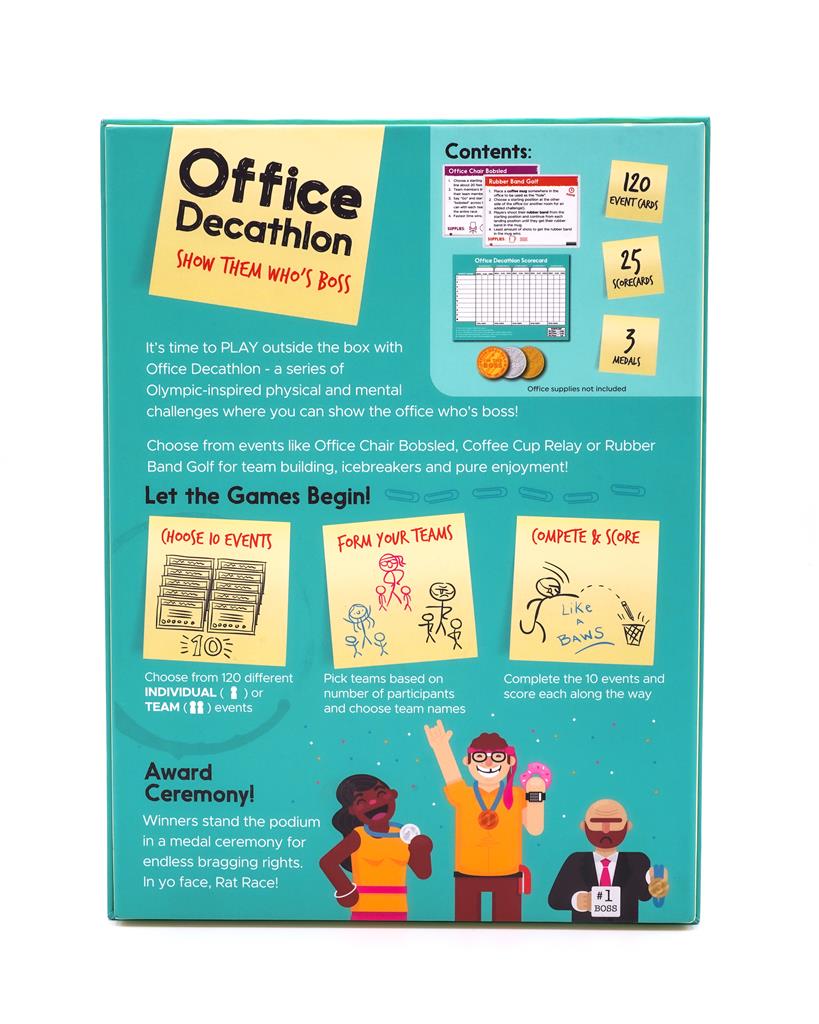 Office Decathlon - Partyspel