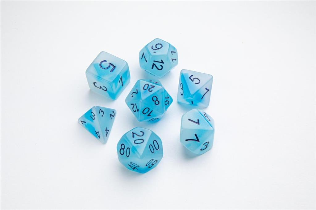 Polydice Set Glow Series - Icy Crumbs