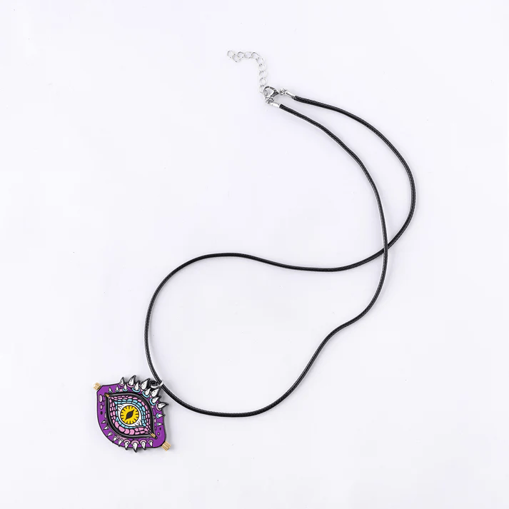 Dragon Blink D2 Necklace Purple