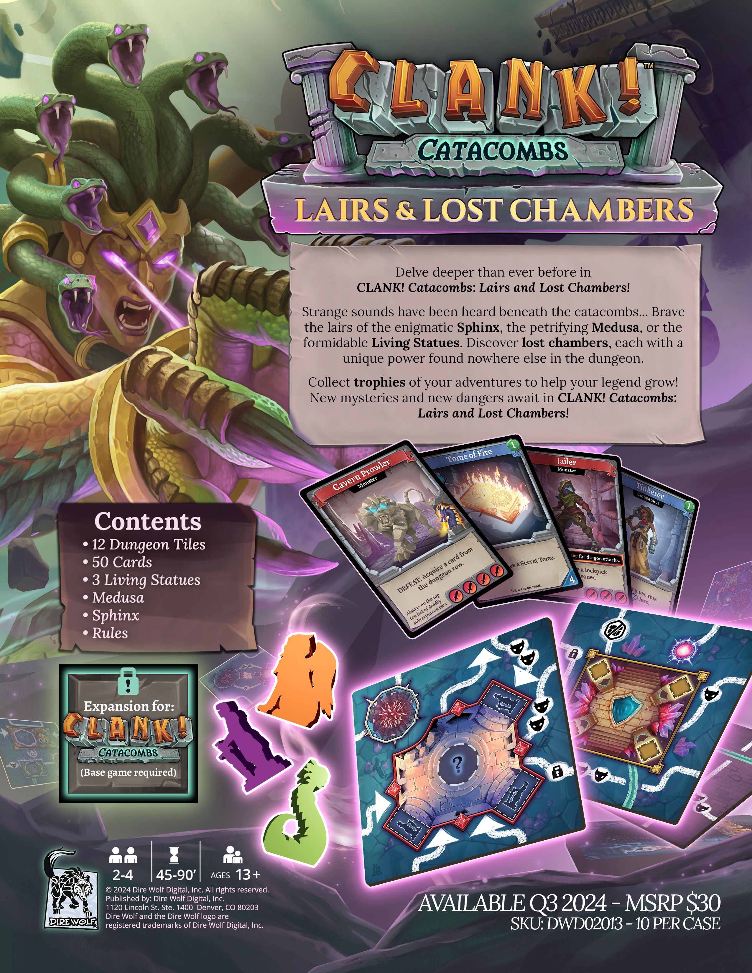 Clank! Catacombs Lairs & Lost Chambers