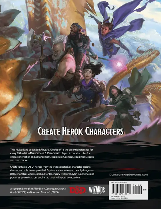 DnD Player's Handbook (revised)