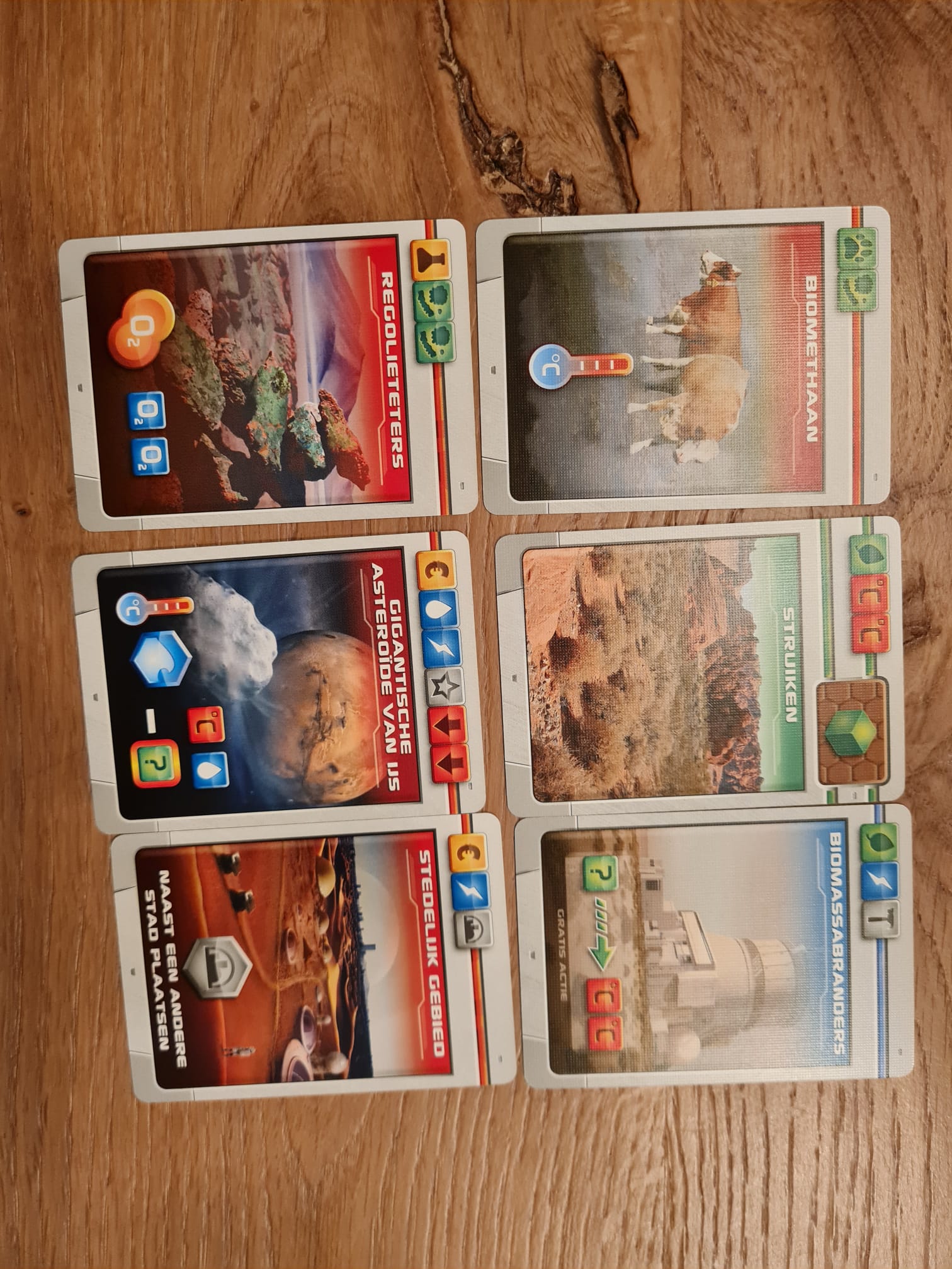 Terraforming Mars dobbel kaarten