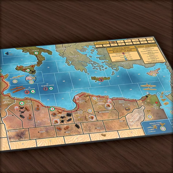 2de Kans: Axis & Allies North Africa (Doos beschadigd)