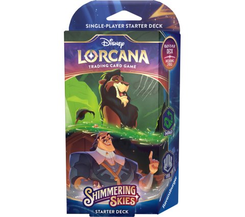 Lorcana: Shimmering Skies - Starter Deck: Scar & Kronk