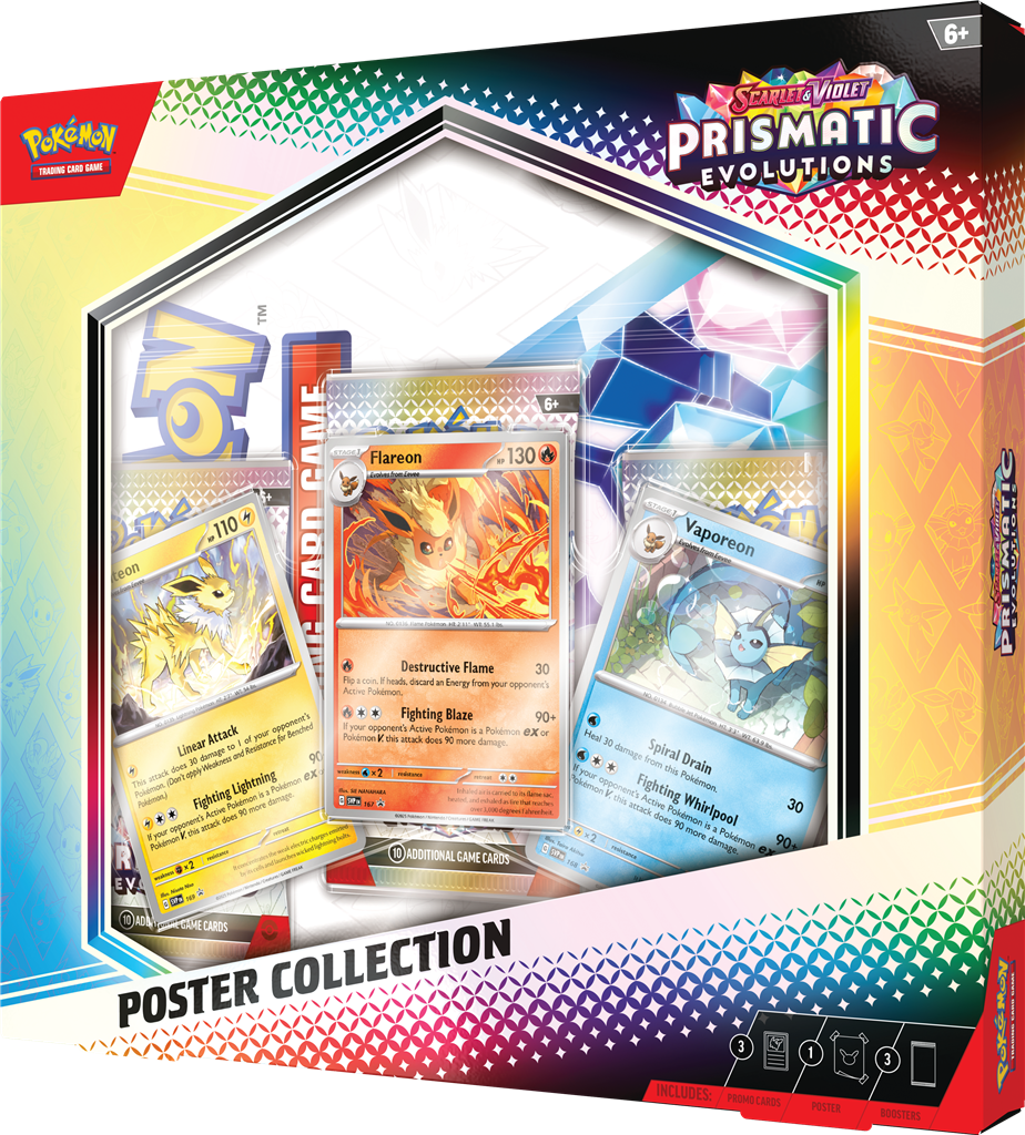 Pokemon: Prismatic Evolutions Poster Collection