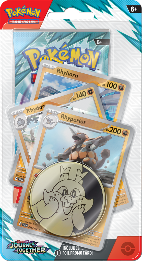 Pokemon: Journey Together Premium Checklane - Rhyperior