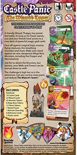 Castle Panic The Wizards Tower 2nd Edition