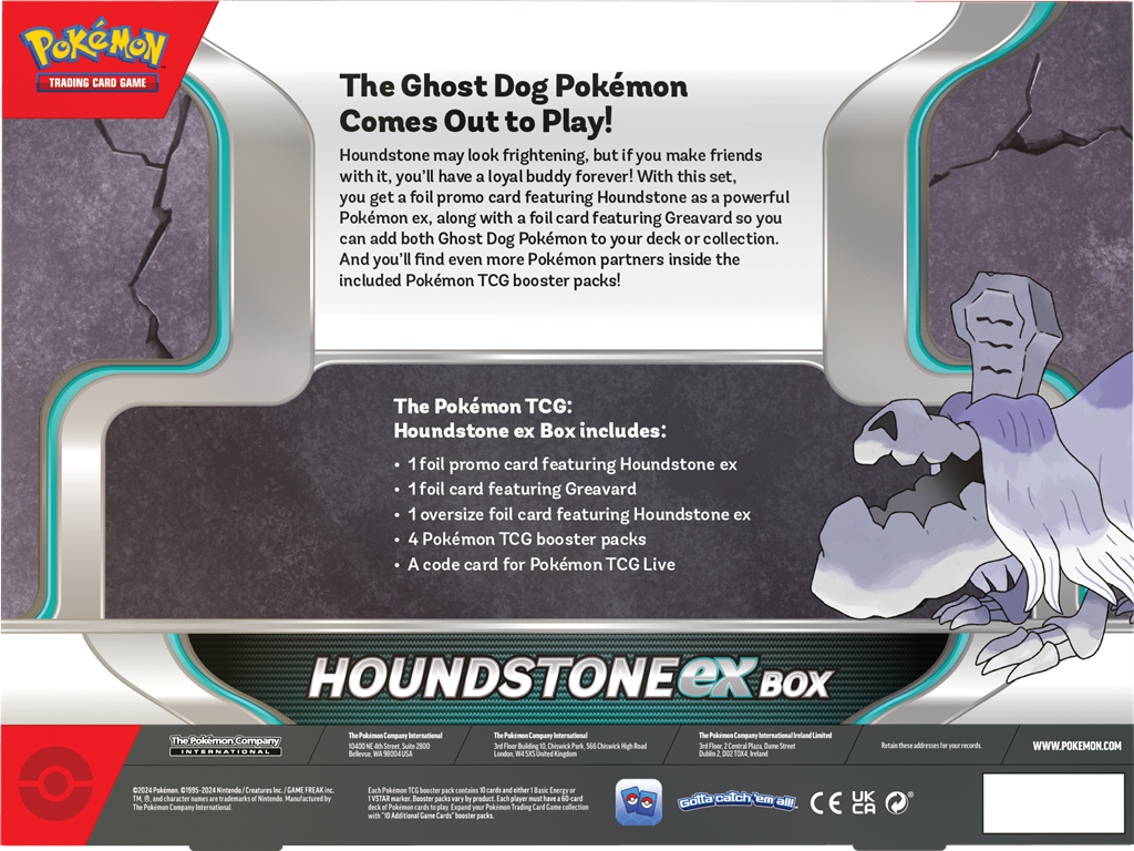 Pokemon EX Box- Houndstone