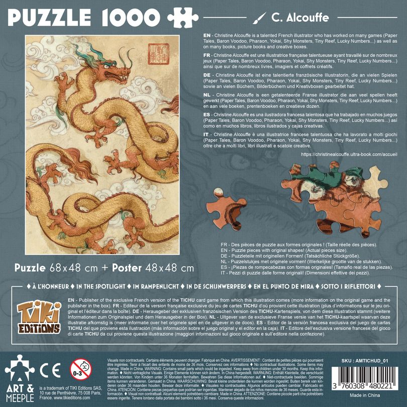 Art&Meeple Puzzle 2400 pcs - Tichu