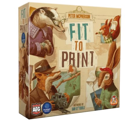 Fit to Print - Bordspel