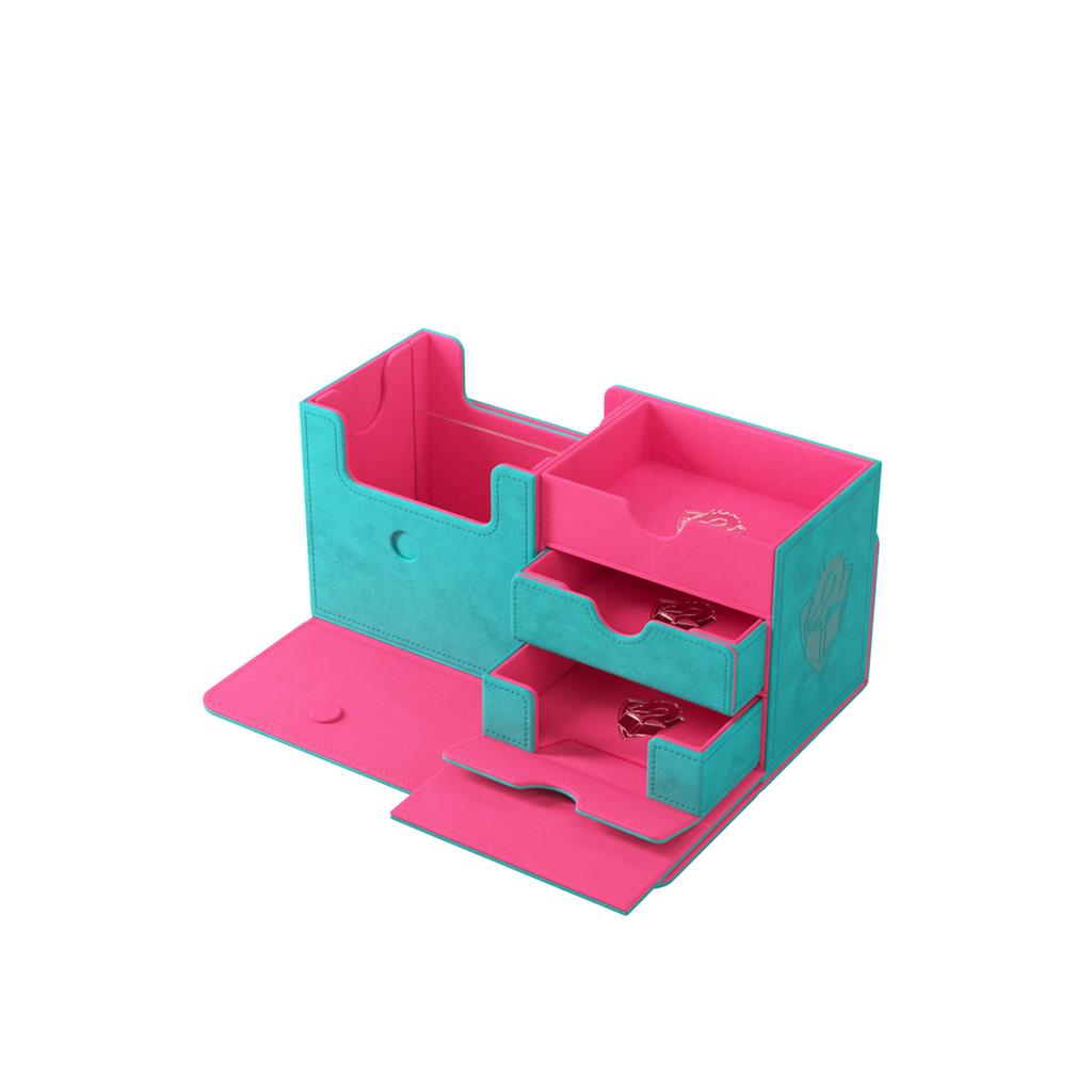 Deckbox: The Academic 133+ XL - Teal/Pink