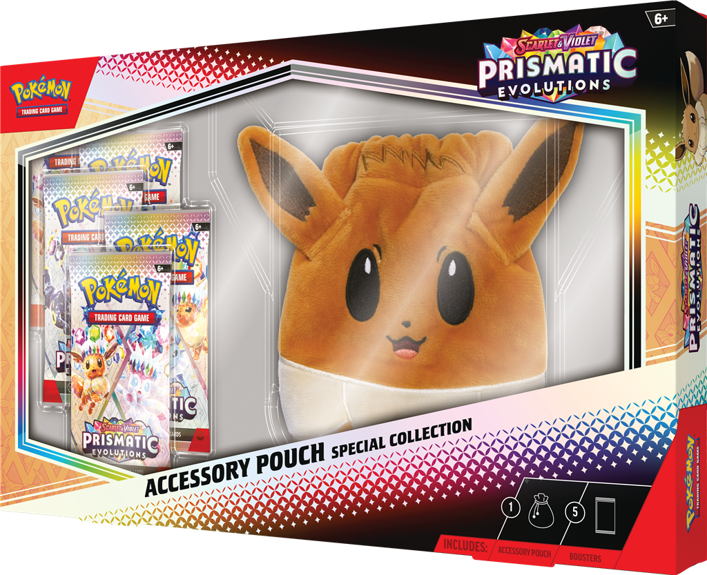 Pokemon: Prismatic Evolutions - Accs Pouch