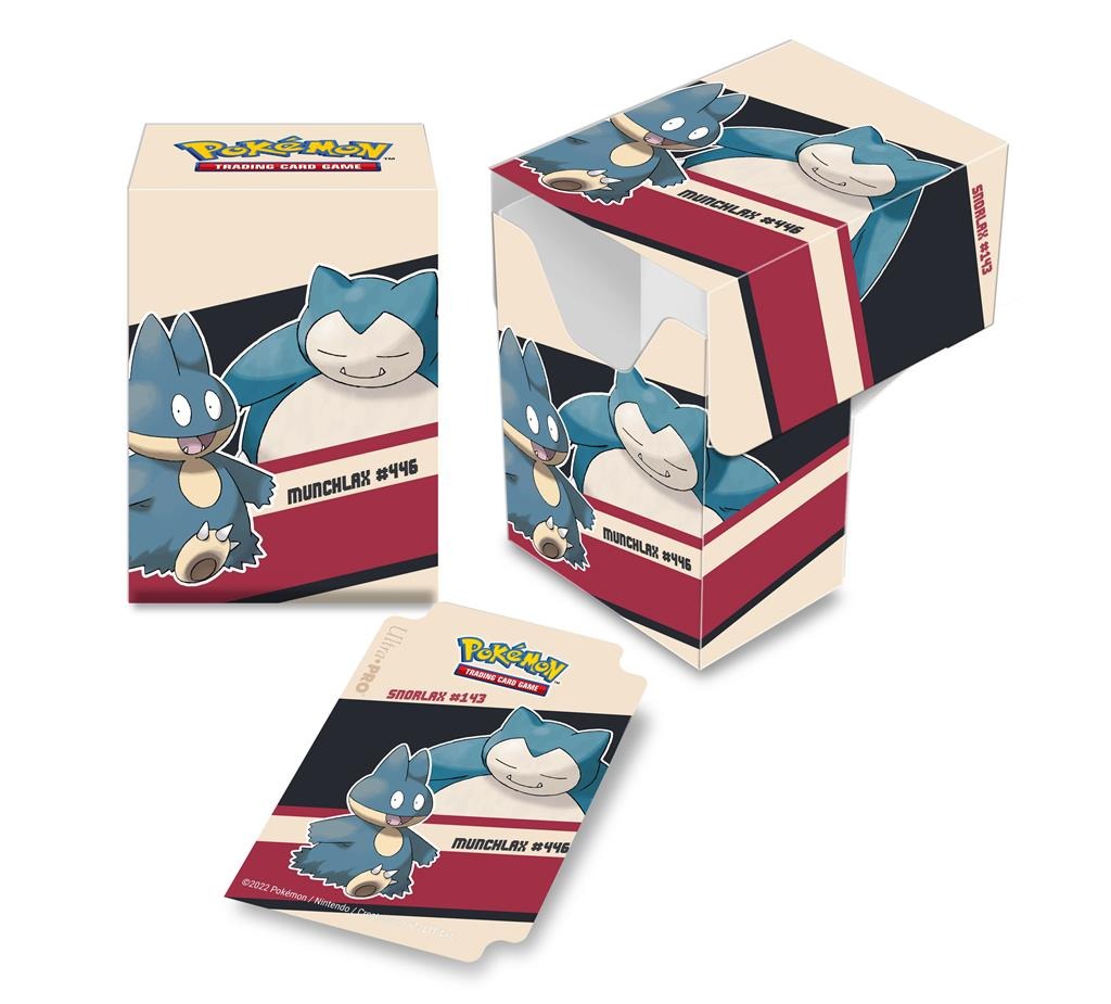 Pokemon: Deckbox Snorlax and Muchlax