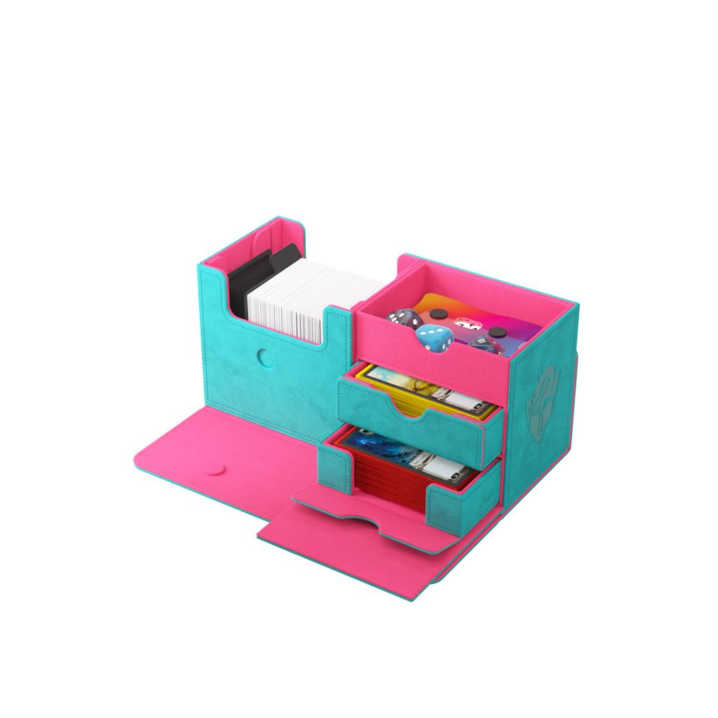 Deckbox: The Academic 133+ XL - Teal/Pink