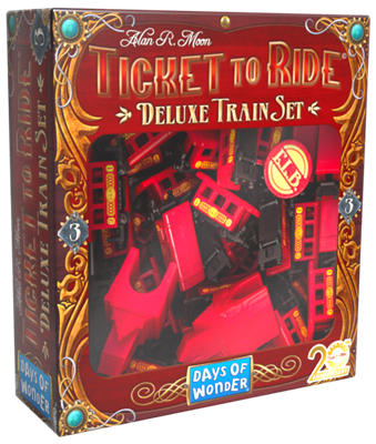 Ticket to Ride - Deluxe Train Set - Rood