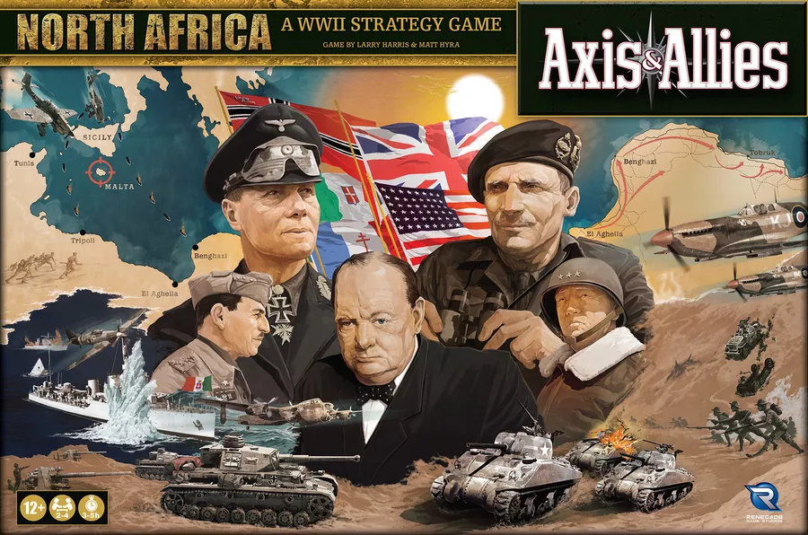 2de Kans: Axis & Allies North Africa (Doos beschadigd)