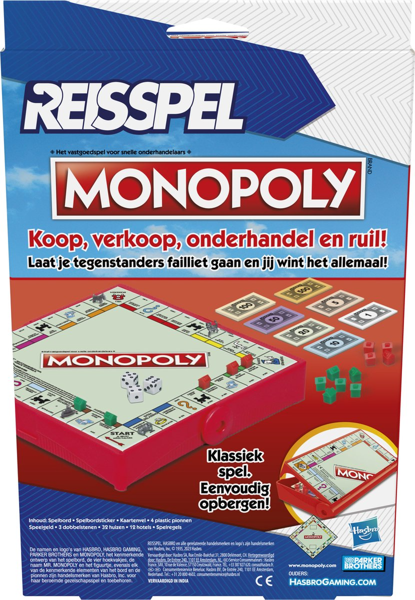 Monopoly Reisspel