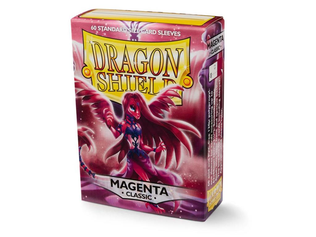 Dragon Shield Standard Classic Sleeves - Magenta (60)