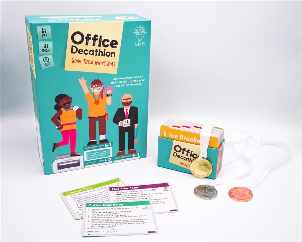 Office Decathlon - Partyspel