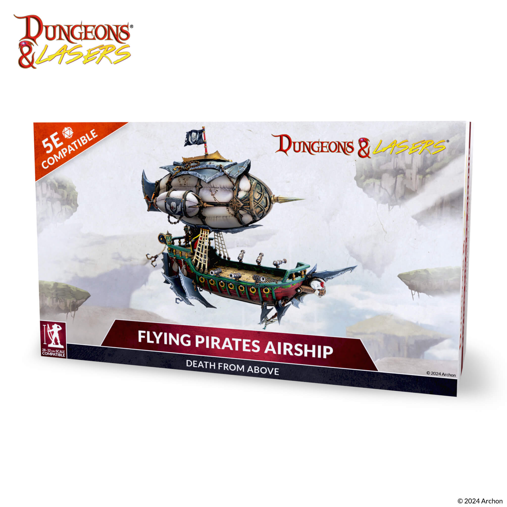 Dungeons & Lasers: Flying Pirates Airship