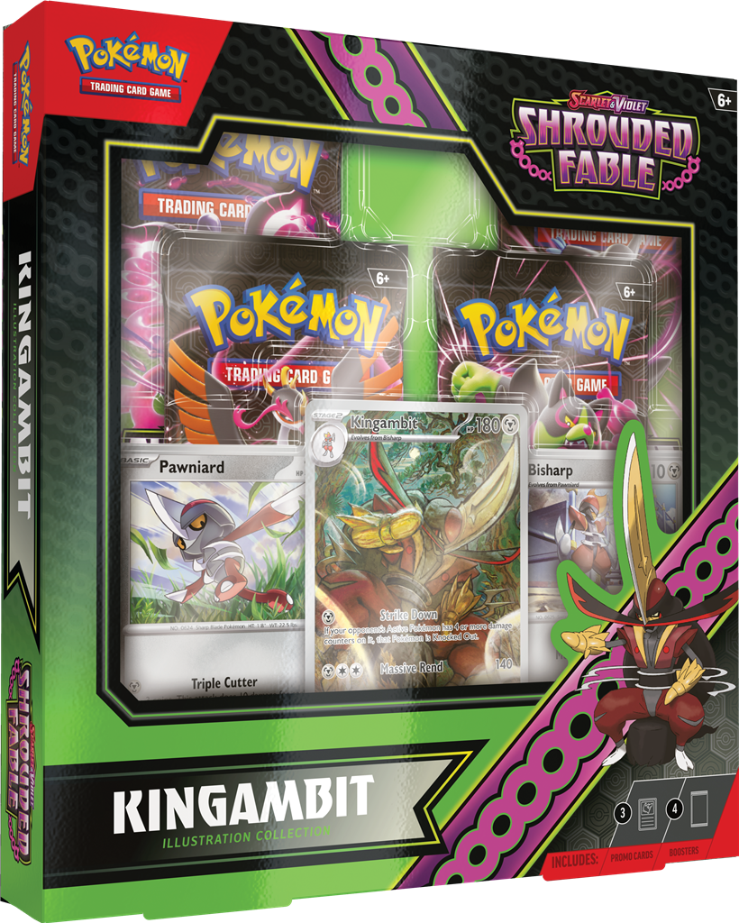 Pokemon: Shrouded Fable - Illustration Collection: Kingambit