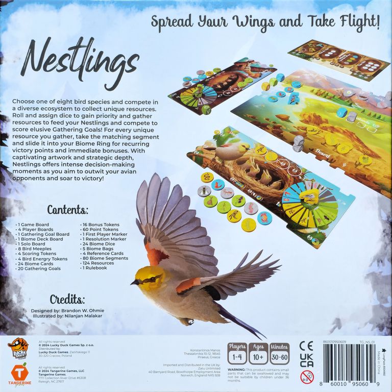 Nestlings - Bordspel