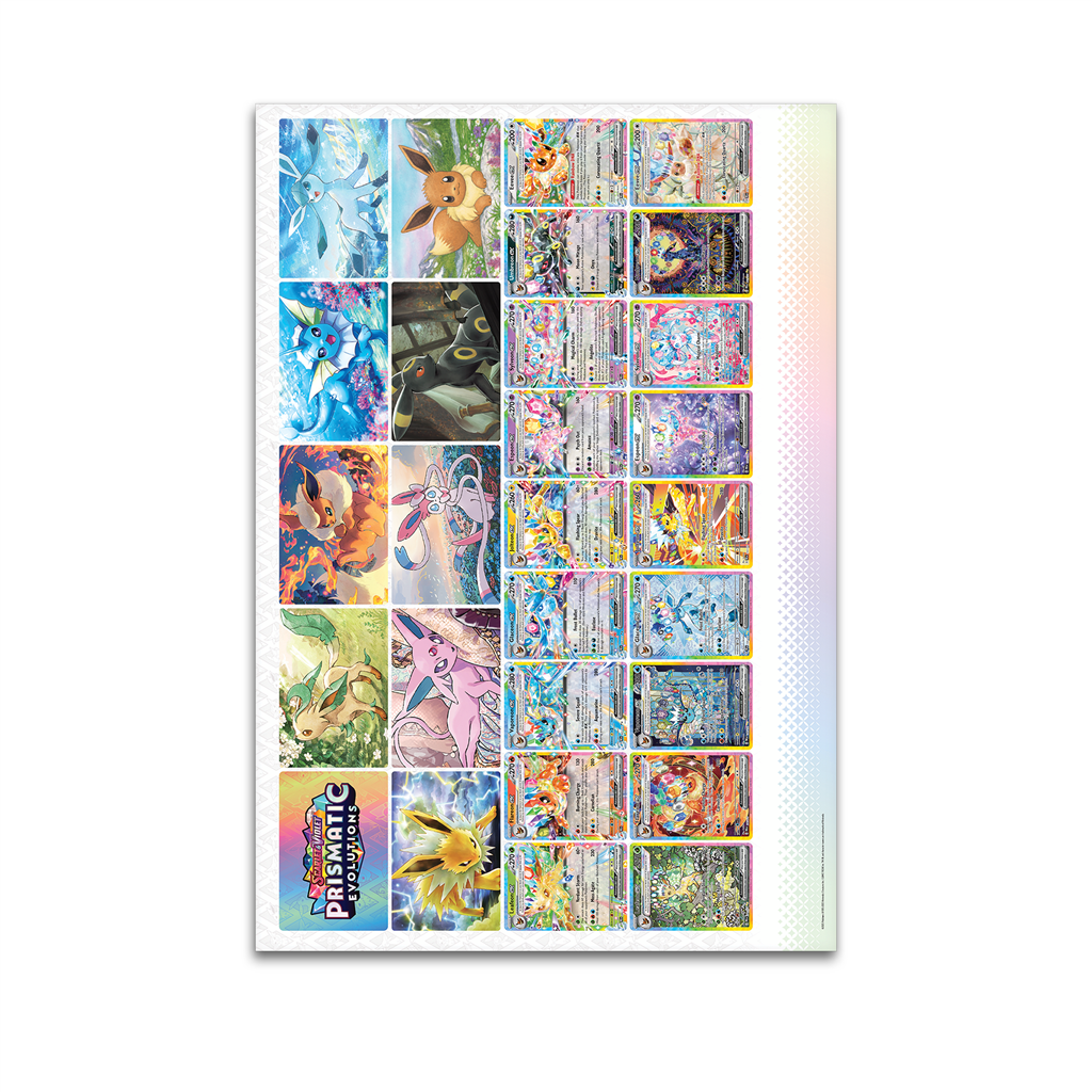 Pokemon: Prismatic Evolutions Poster Collection