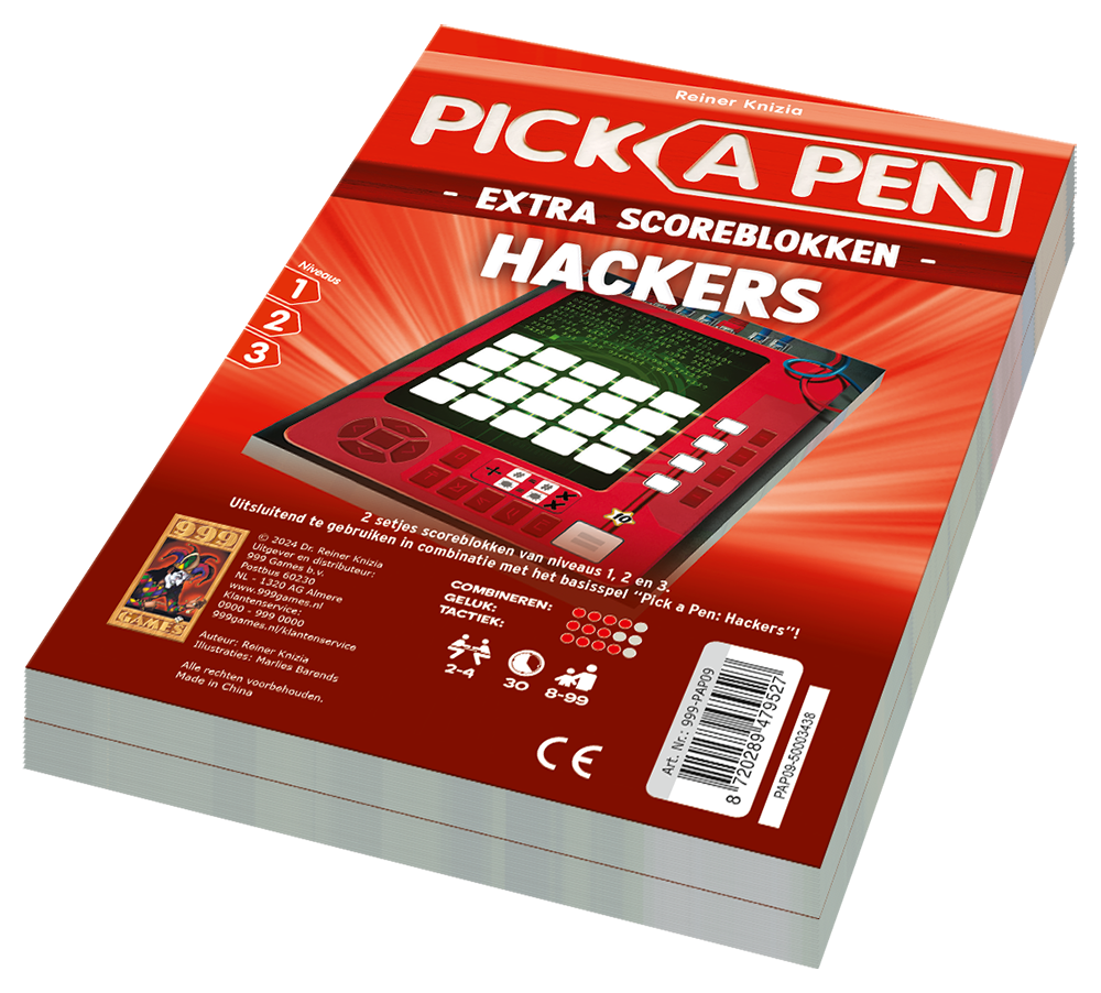 Pick a Pen - Hackers (Scoreblokken)