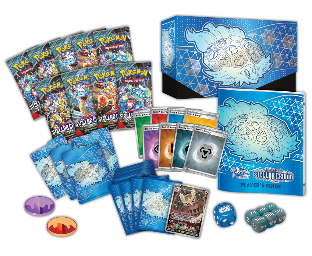 Pokemon: SV07: Stellar Crown - Elite Trainer Box