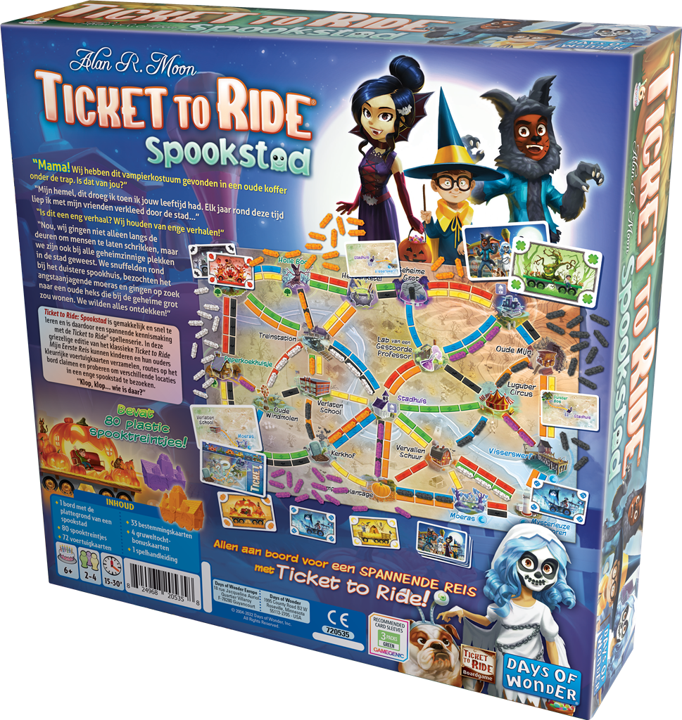 Ticket to Ride Spookstad