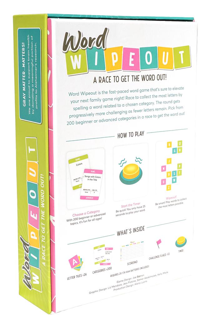 Word WipeOut - Partyspel