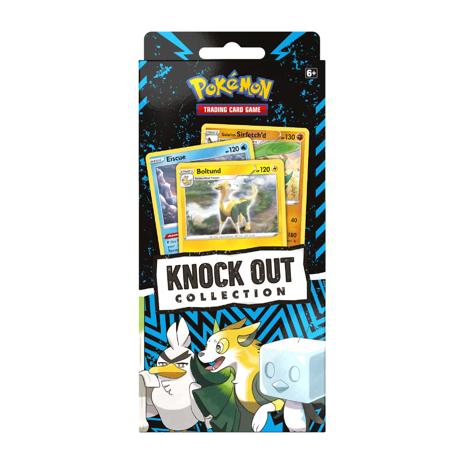 Pokemon: Knock Out Collection - Boltund, Eiscue & Galarian Sirfetch'd