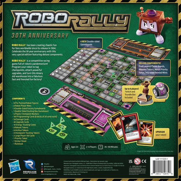 Robo Rally 30th Anniversary Edition